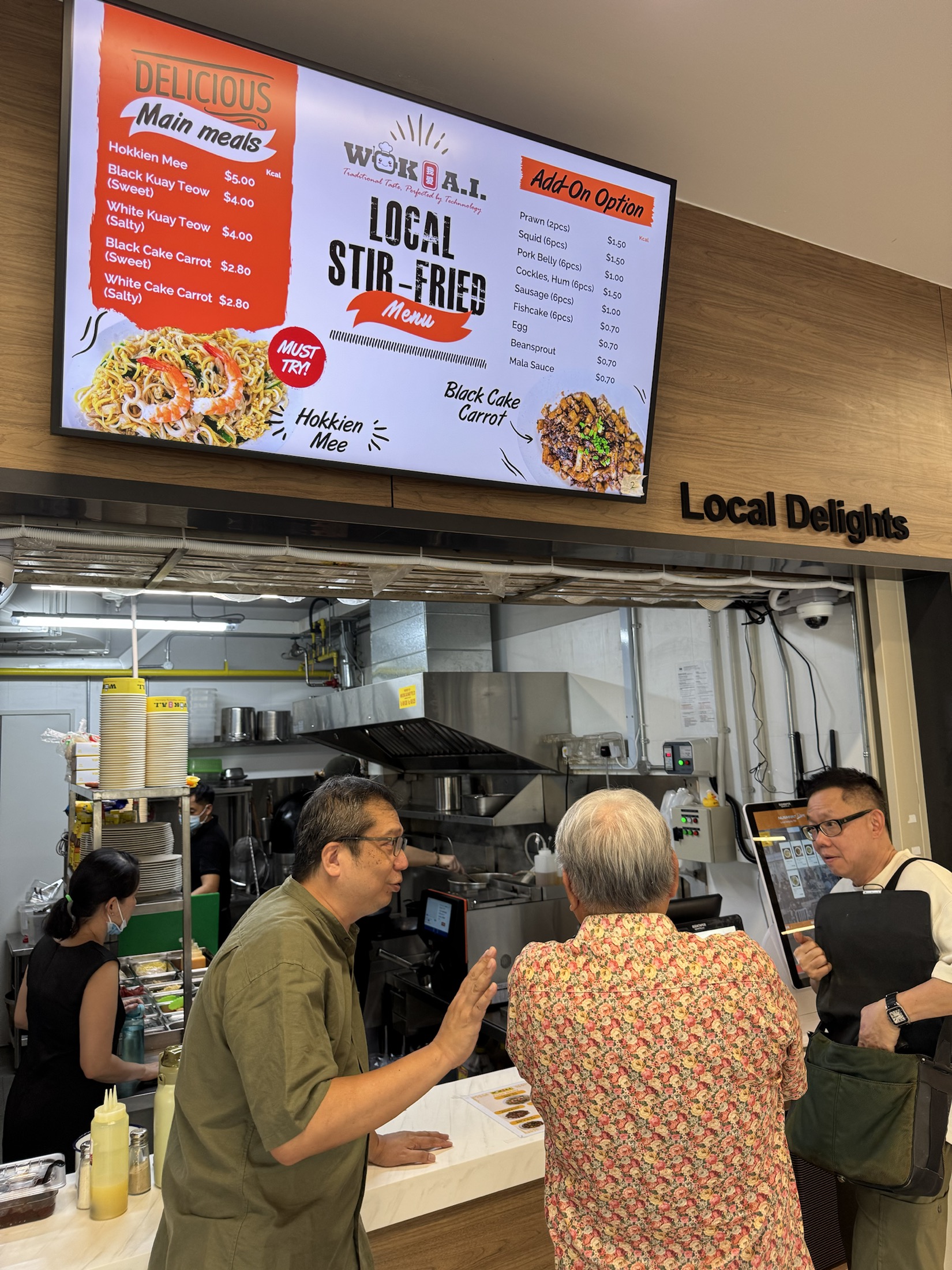 Singapore local restaurant scene
