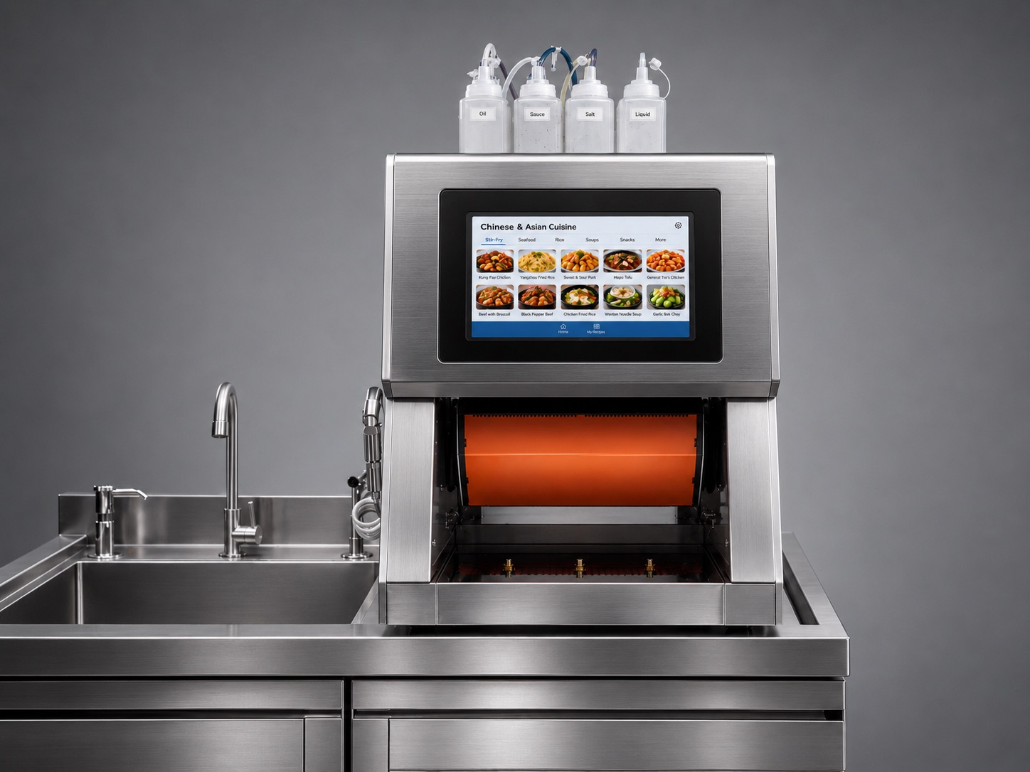 YAO MASTER commercial smart cooking machine product photo