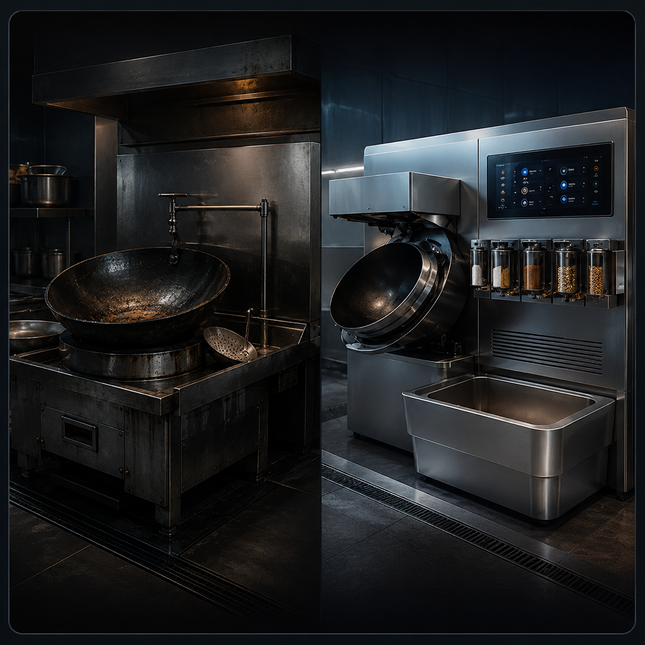 Limited kitchen equipment